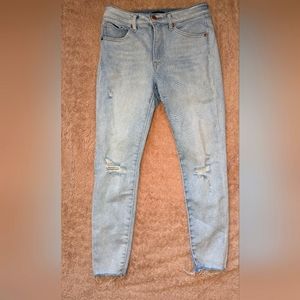 Express skinny jeans size 4 short
